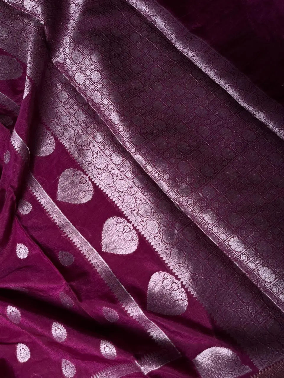 Banarasi Palm Silk Saree