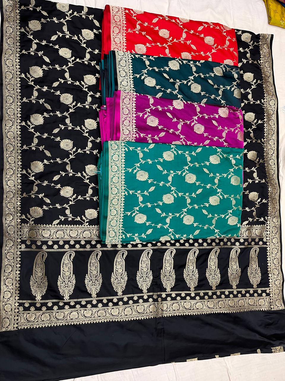 Banarasi Mashru Saree