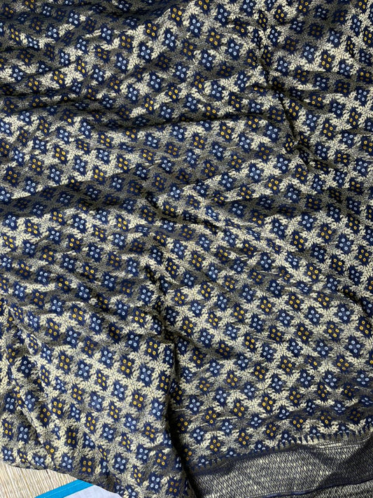 Banarasi Khaddi Georgette Saree