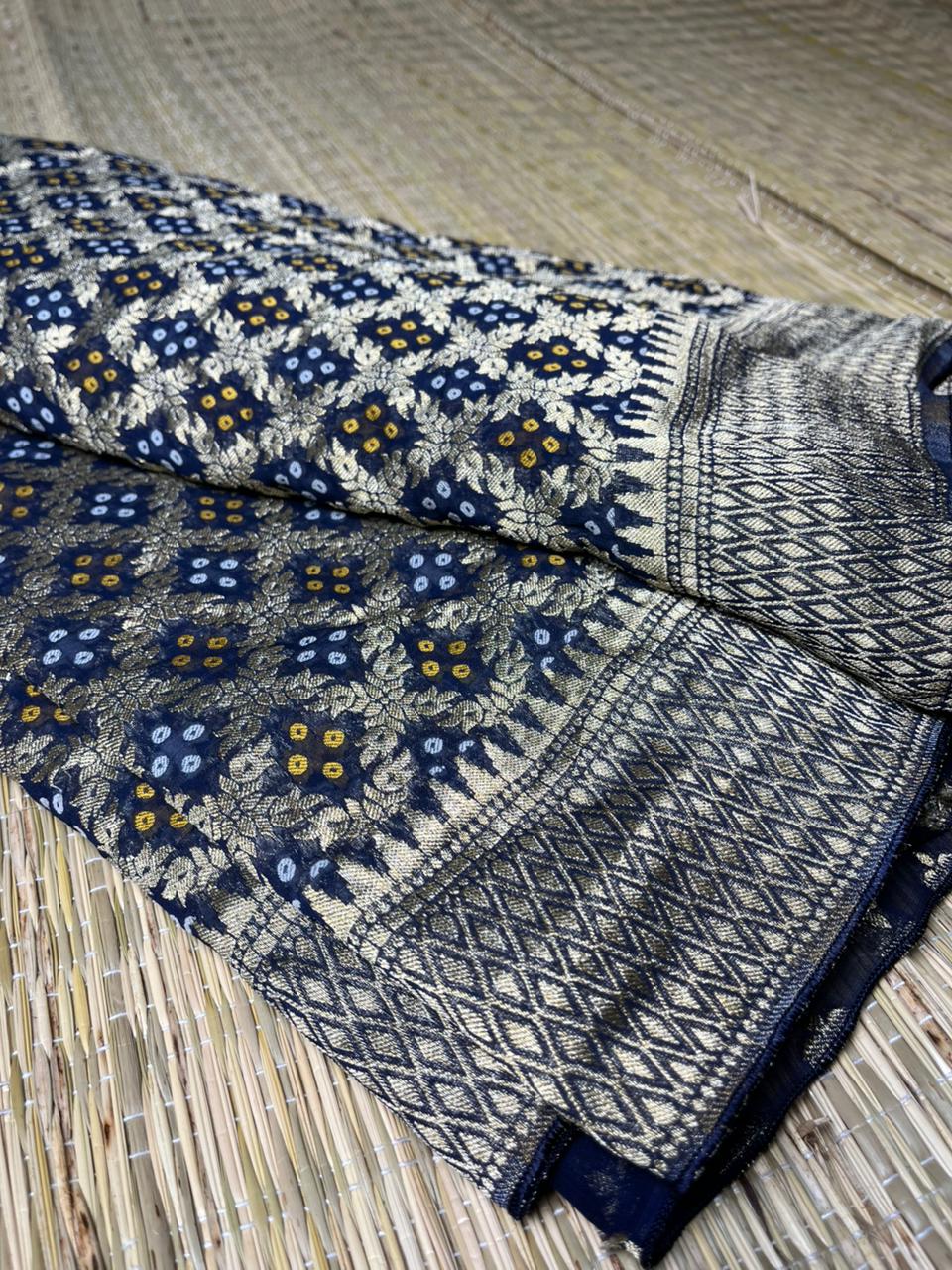 Banarasi Khaddi Georgette Saree