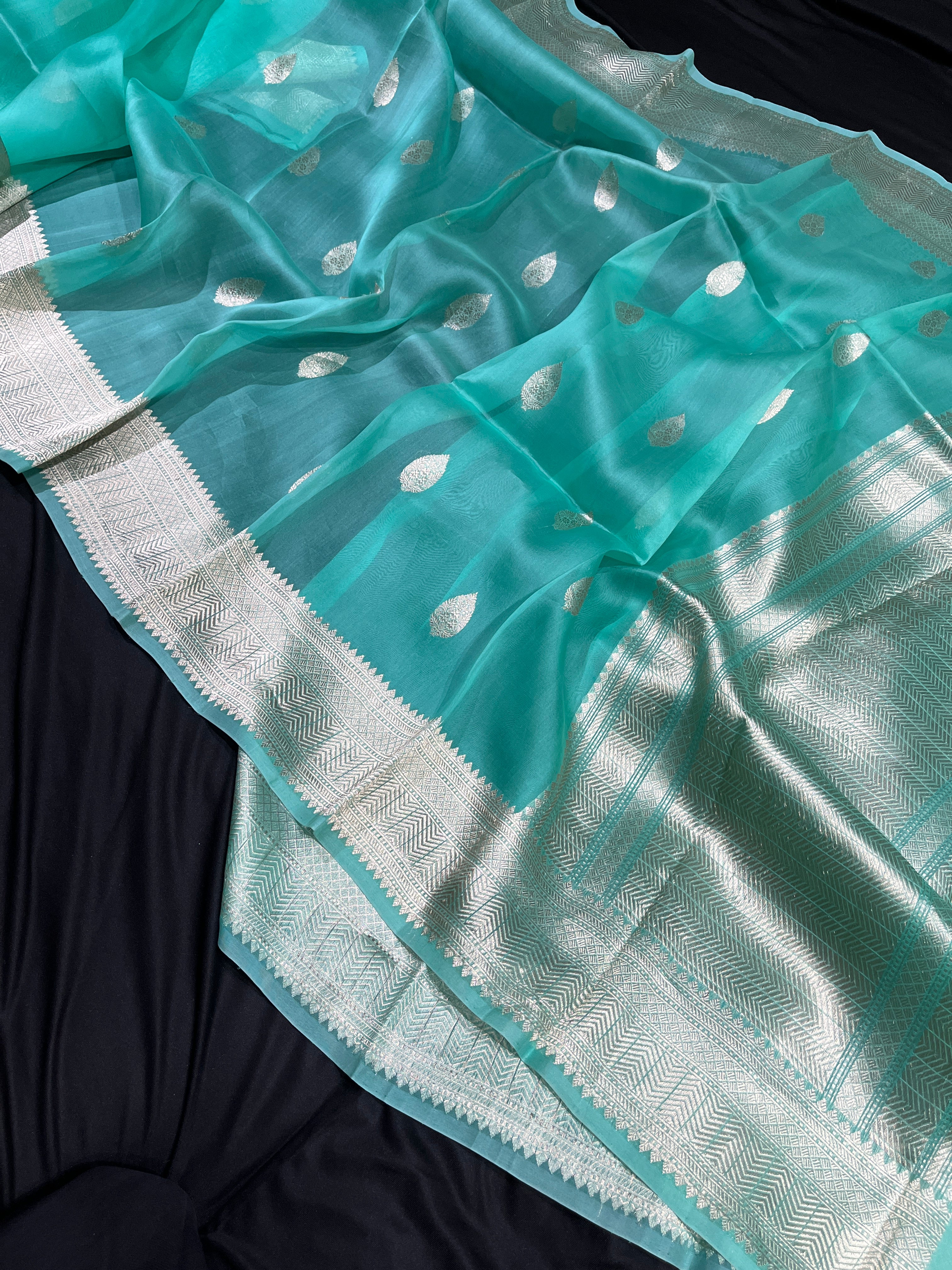 Pure Handloom Organza Silk