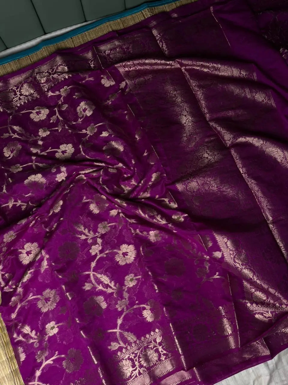 Banarasi Semi Katan Silk Saree