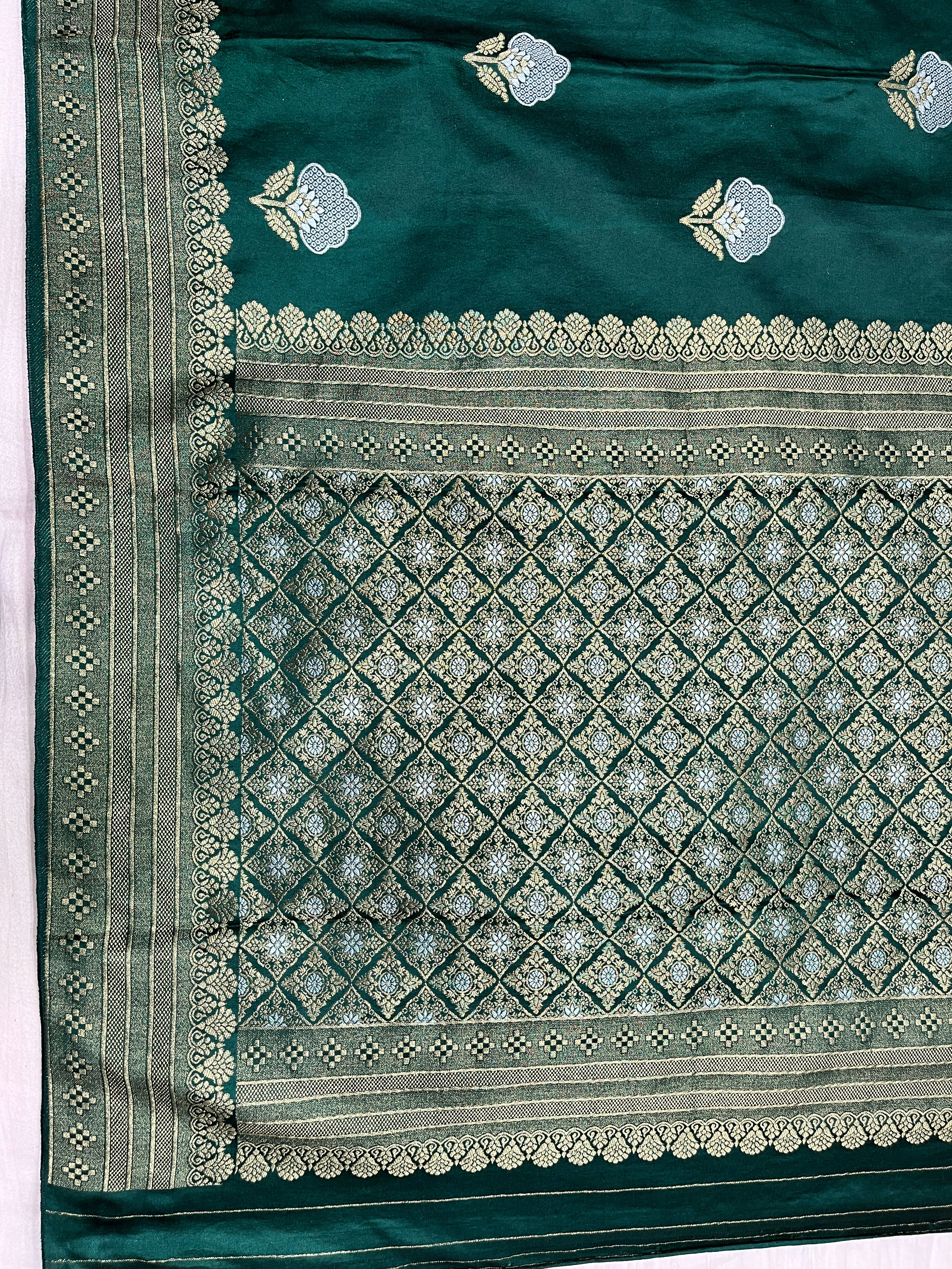 Royal Blue Mashru Satin MSS-002-ROYAL-BLUE