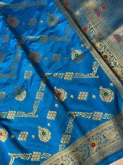 Banarasi Lehriya Meena Boota