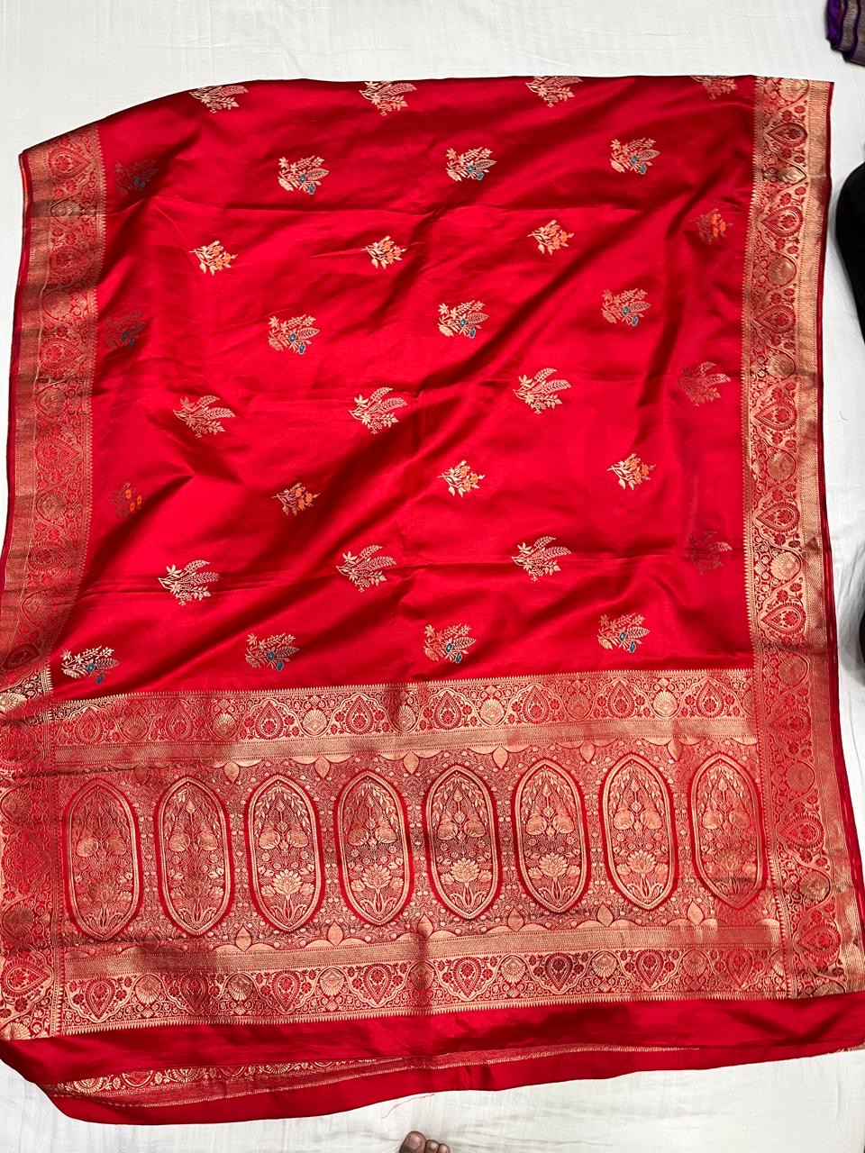 Purple Mashru Satin Saree MSS-007-PRP