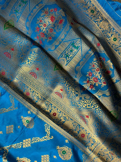 Banarasi Lehriya Meena Boota