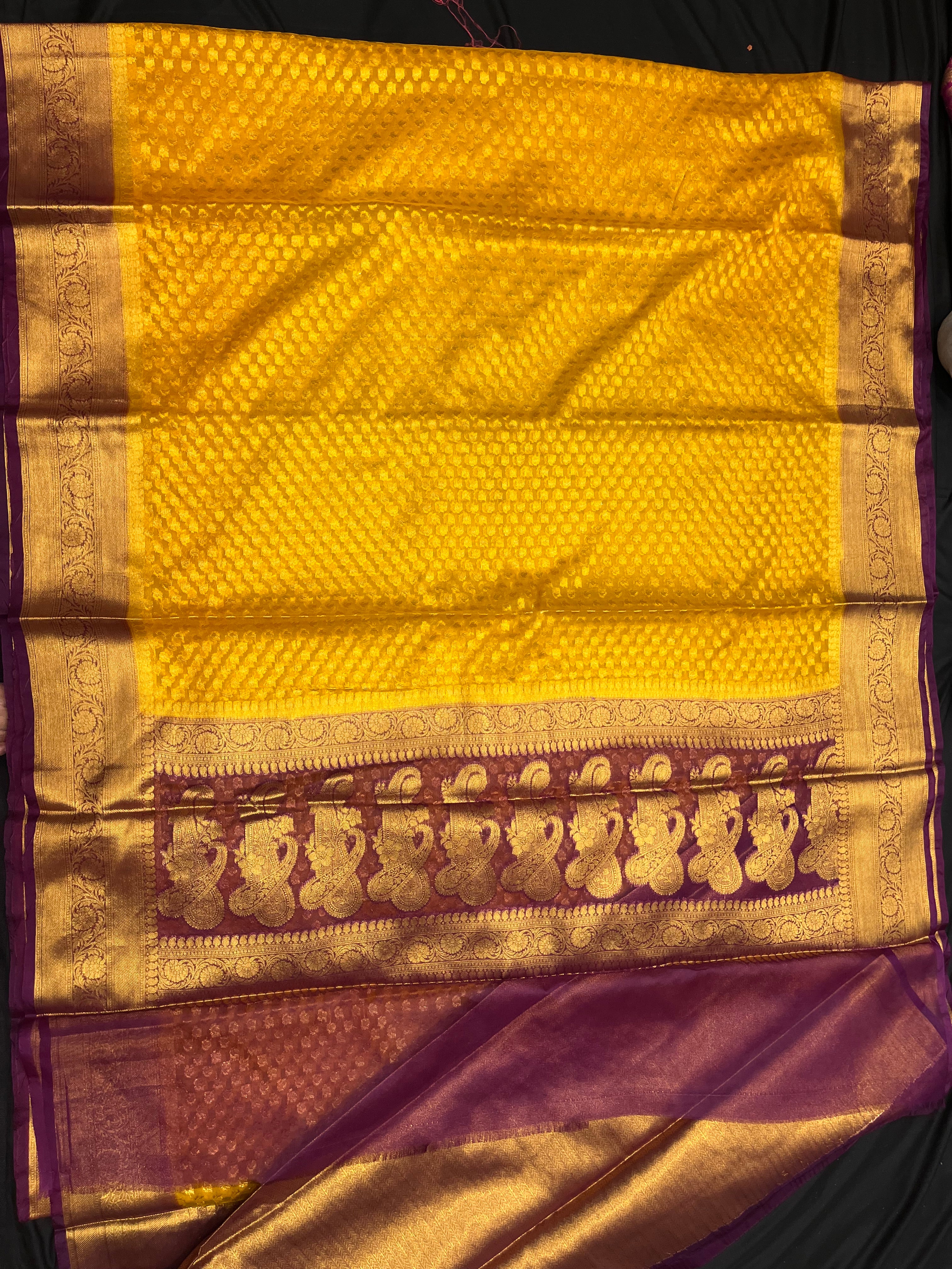 Organza Buti Saree