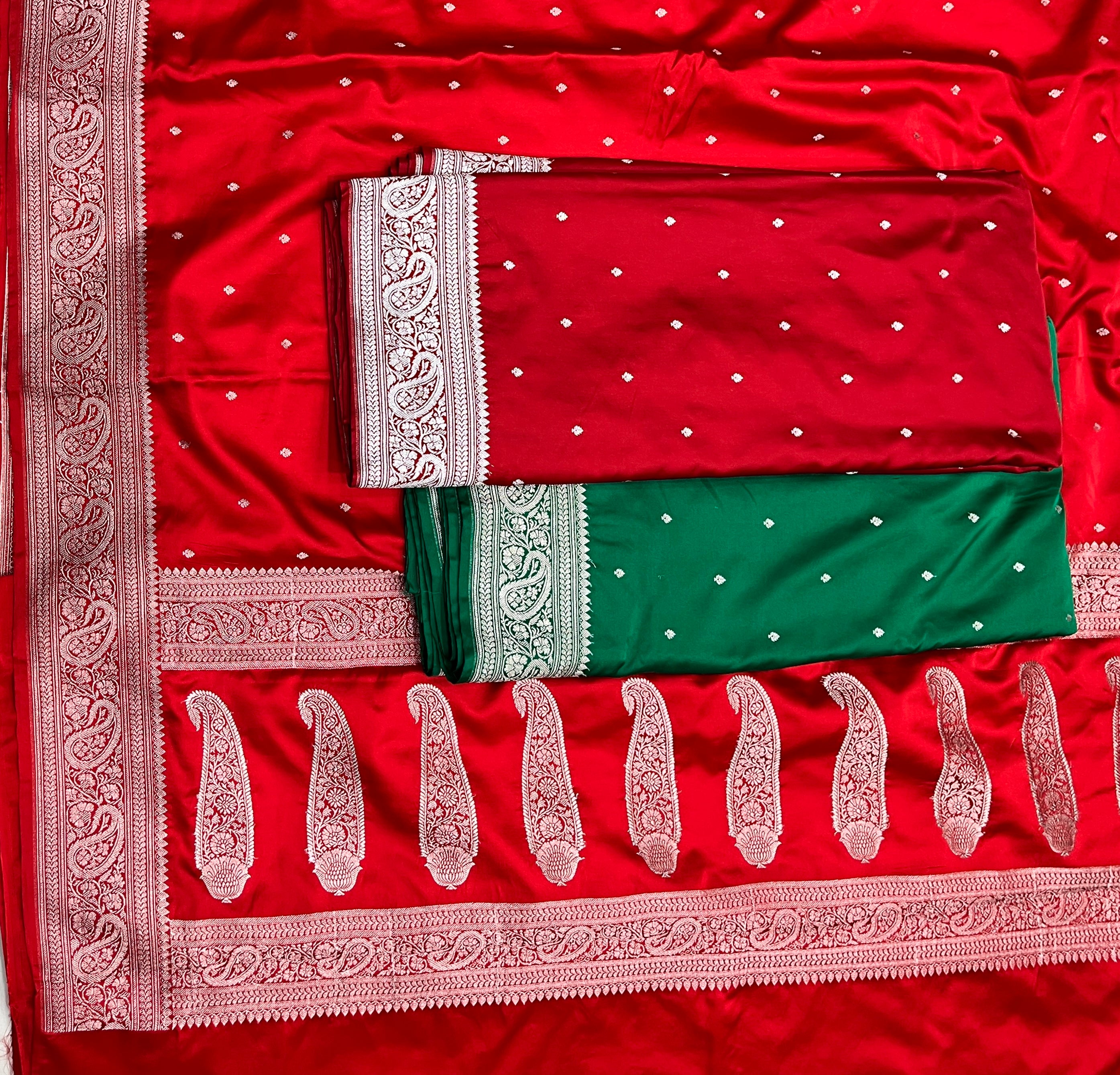 Mashru Silk small buti