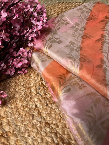 Art Silk Banarasi Rangkart Saree