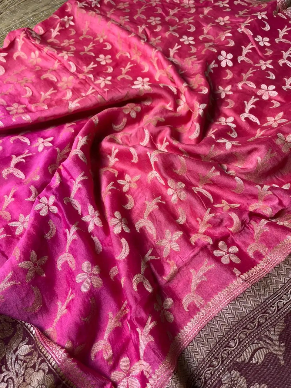 Banarasi Butter Crep Saree