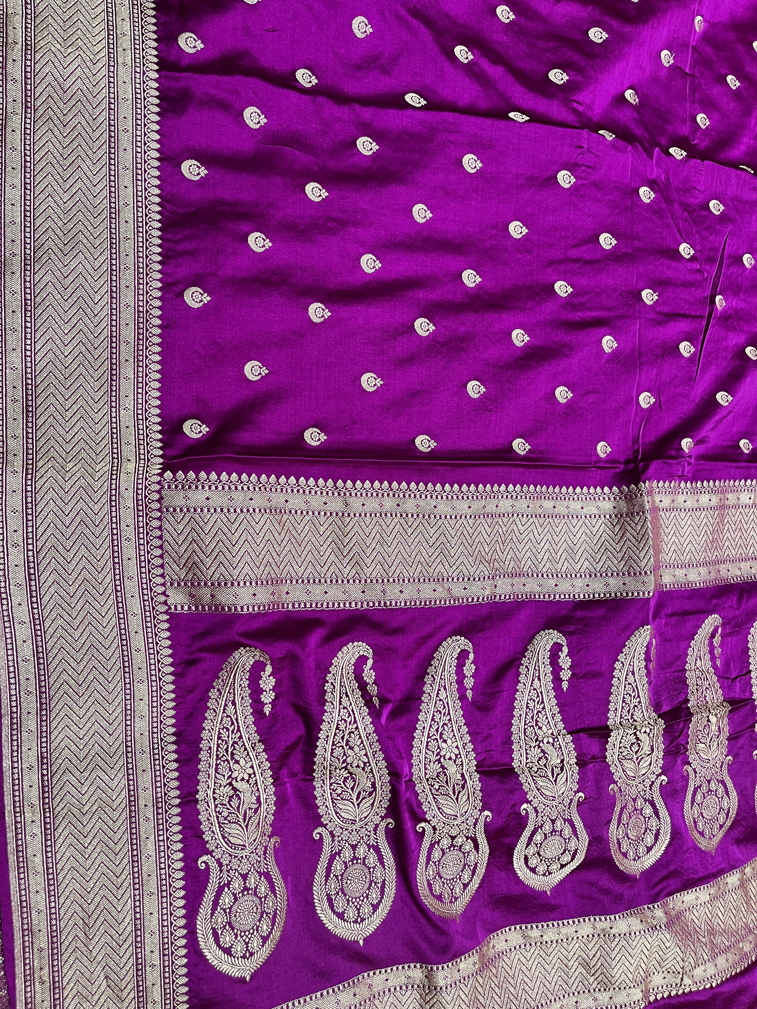 Mashru Silk Chand Tara Buti