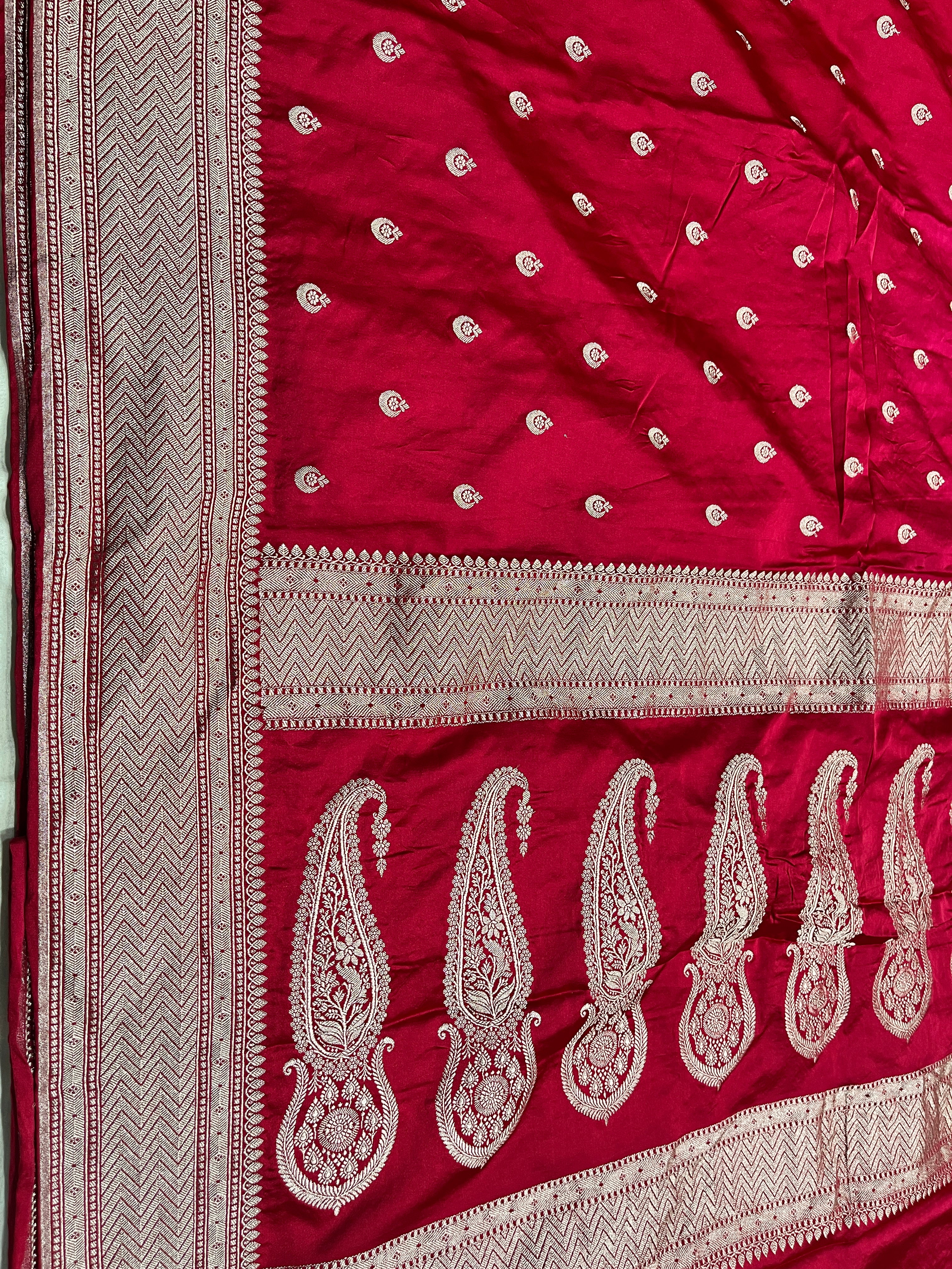 Mashru Silk Chand Tara Buti
