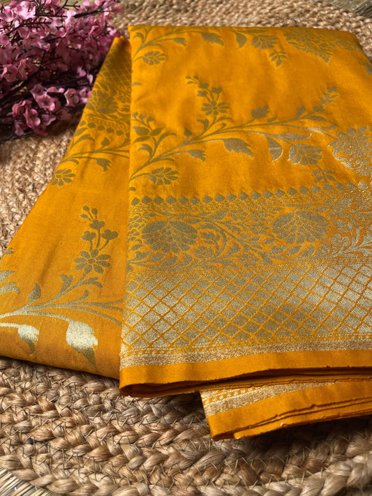 Fancy Banarasi Katan Silk Saree