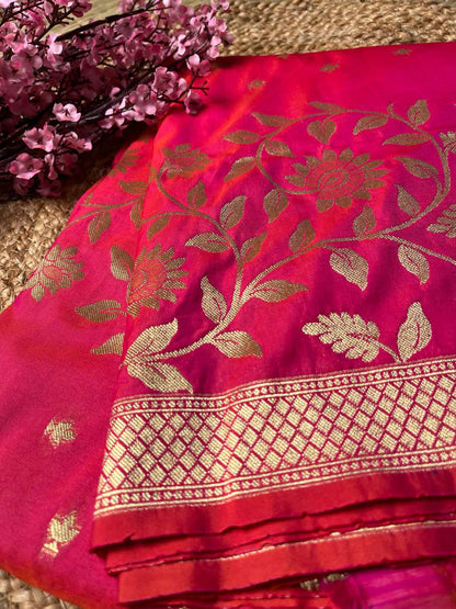 Fancy Banarasi Katan Silk Saree