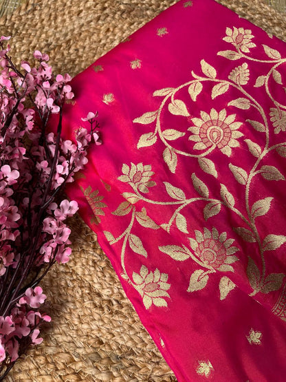 Fancy Banarasi Katan Silk Saree