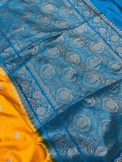 Banarasi Mashru Satin Saree