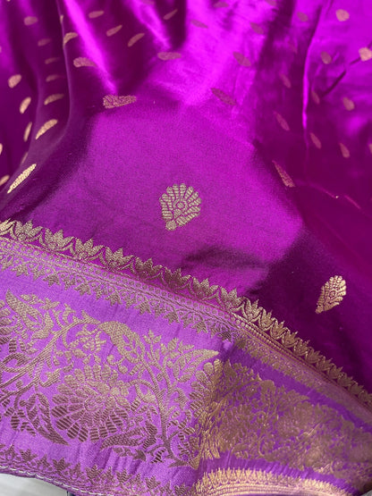 Banarasi Mashru Satin Saree