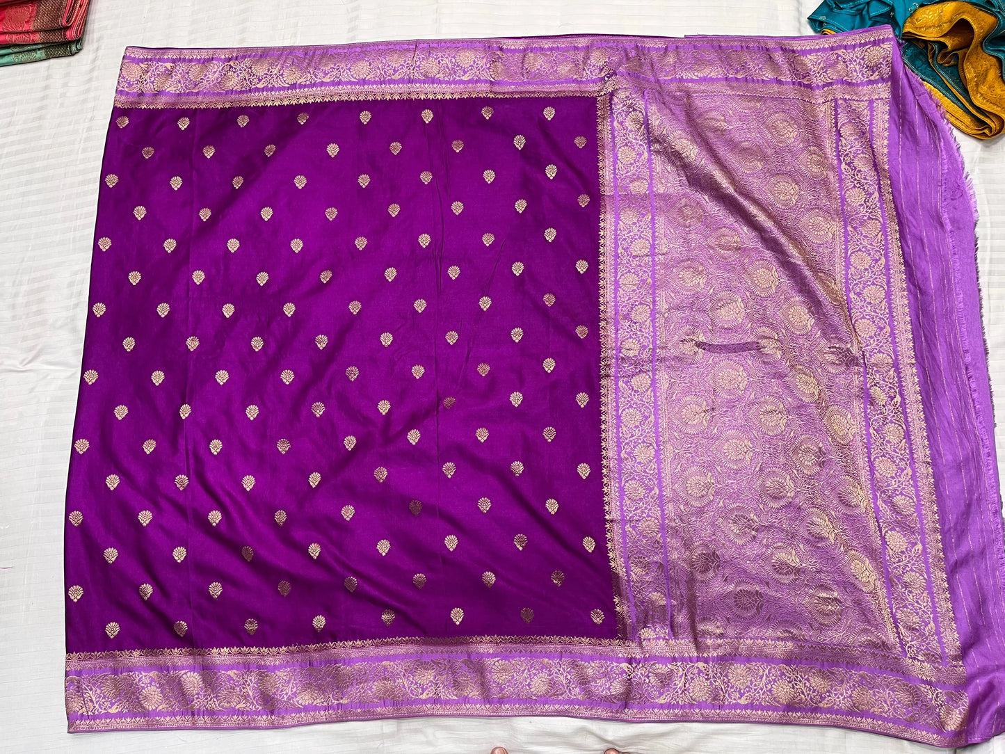 Banarasi Mashru Satin Saree