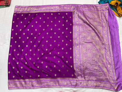 Banarasi Mashru Satin Saree