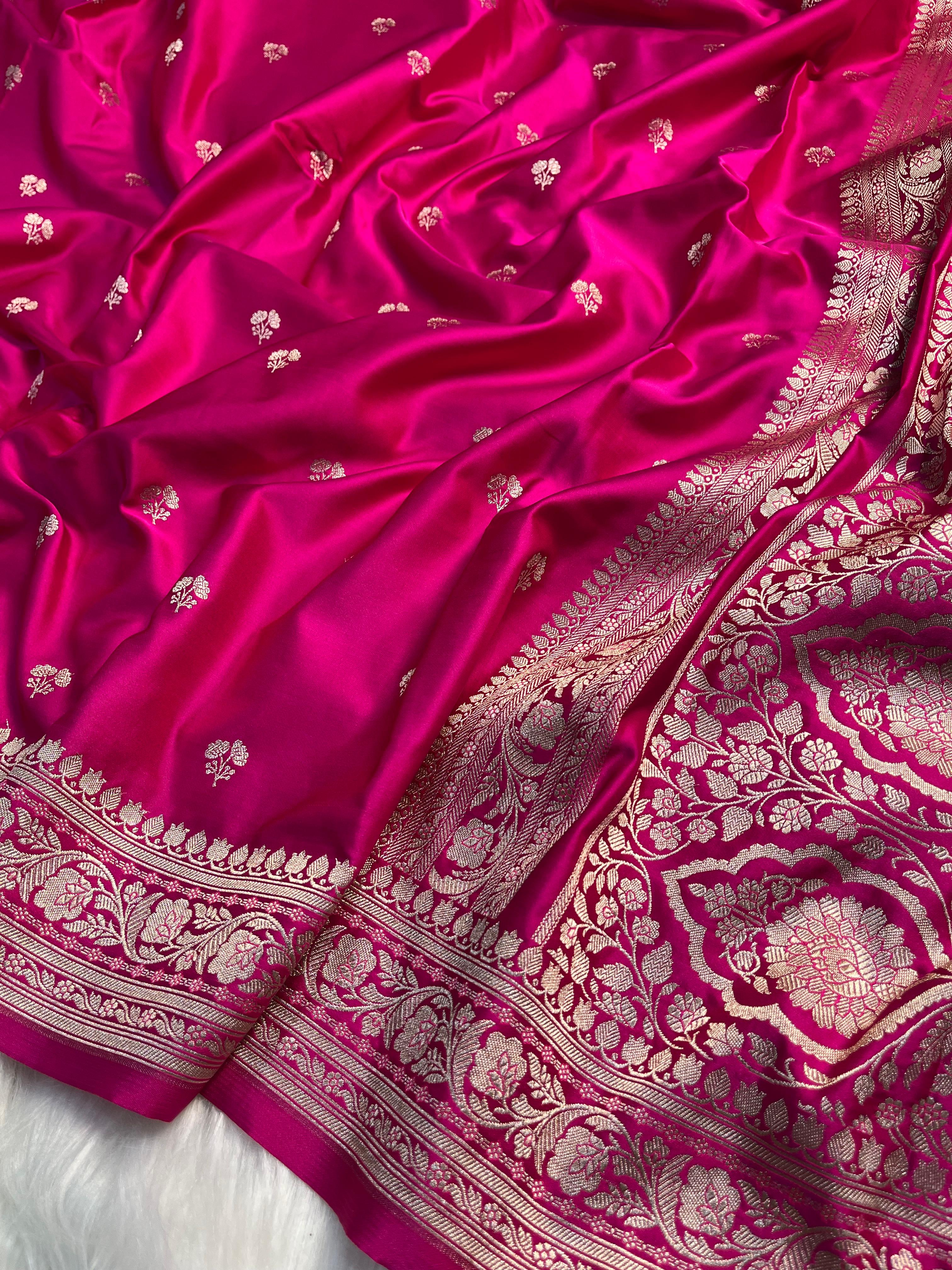 Red Mashru Satin MSS-004-RANI