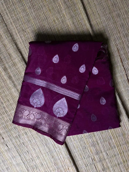 Banarasi Palm Silk Saree
