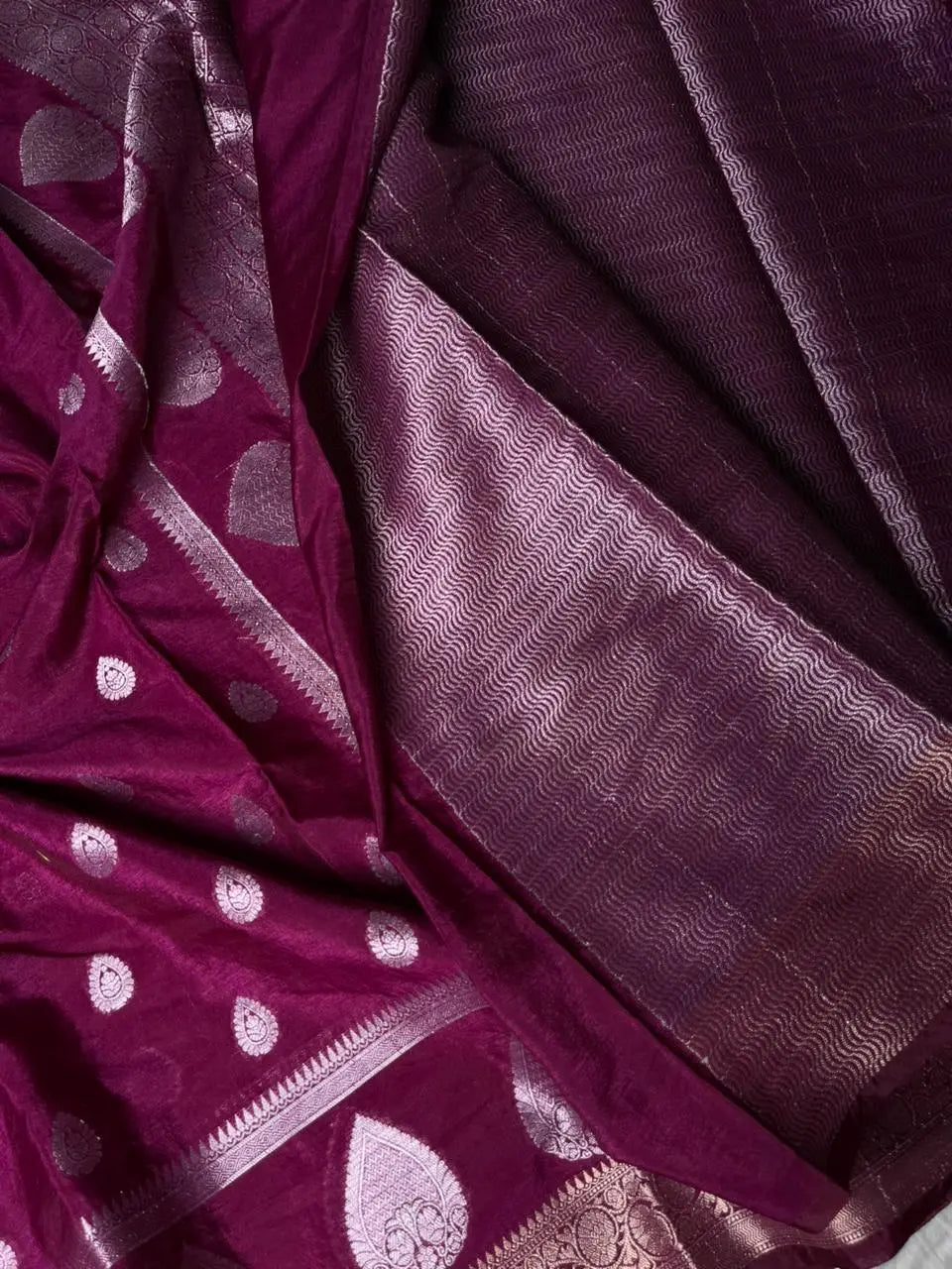 Banarasi Palm Silk Saree