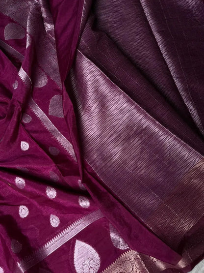 Banarasi Palm Silk Saree
