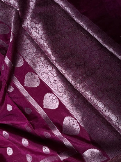 Banarasi Palm Silk Saree