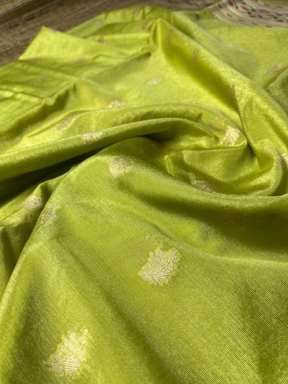 Banarasi Palm Silk Meena Pathni