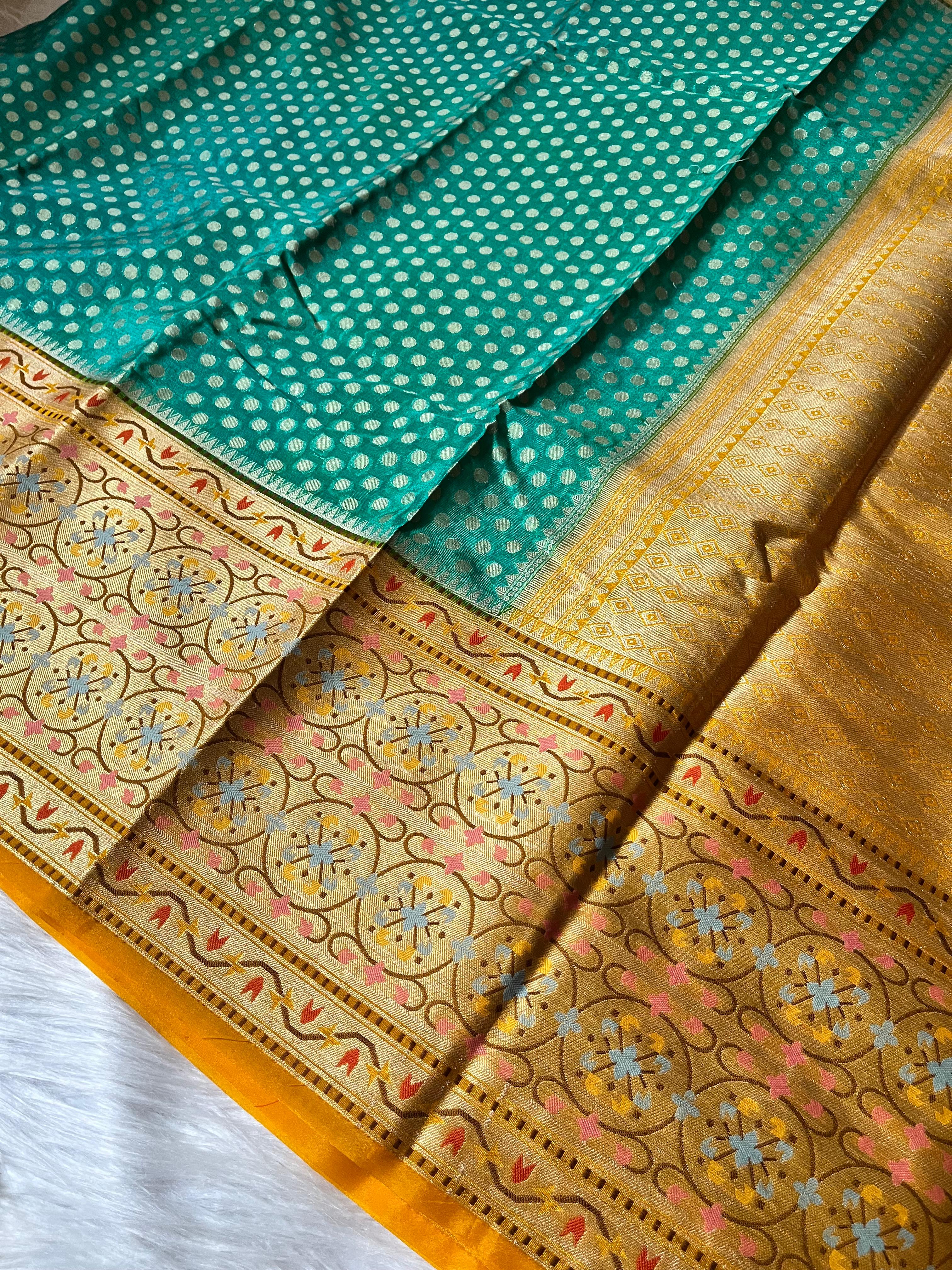 Palm Silk Buti PS-001-SEA-GREEN