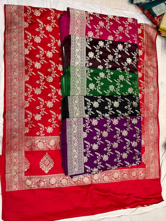 Banarasi Mashru Saree
