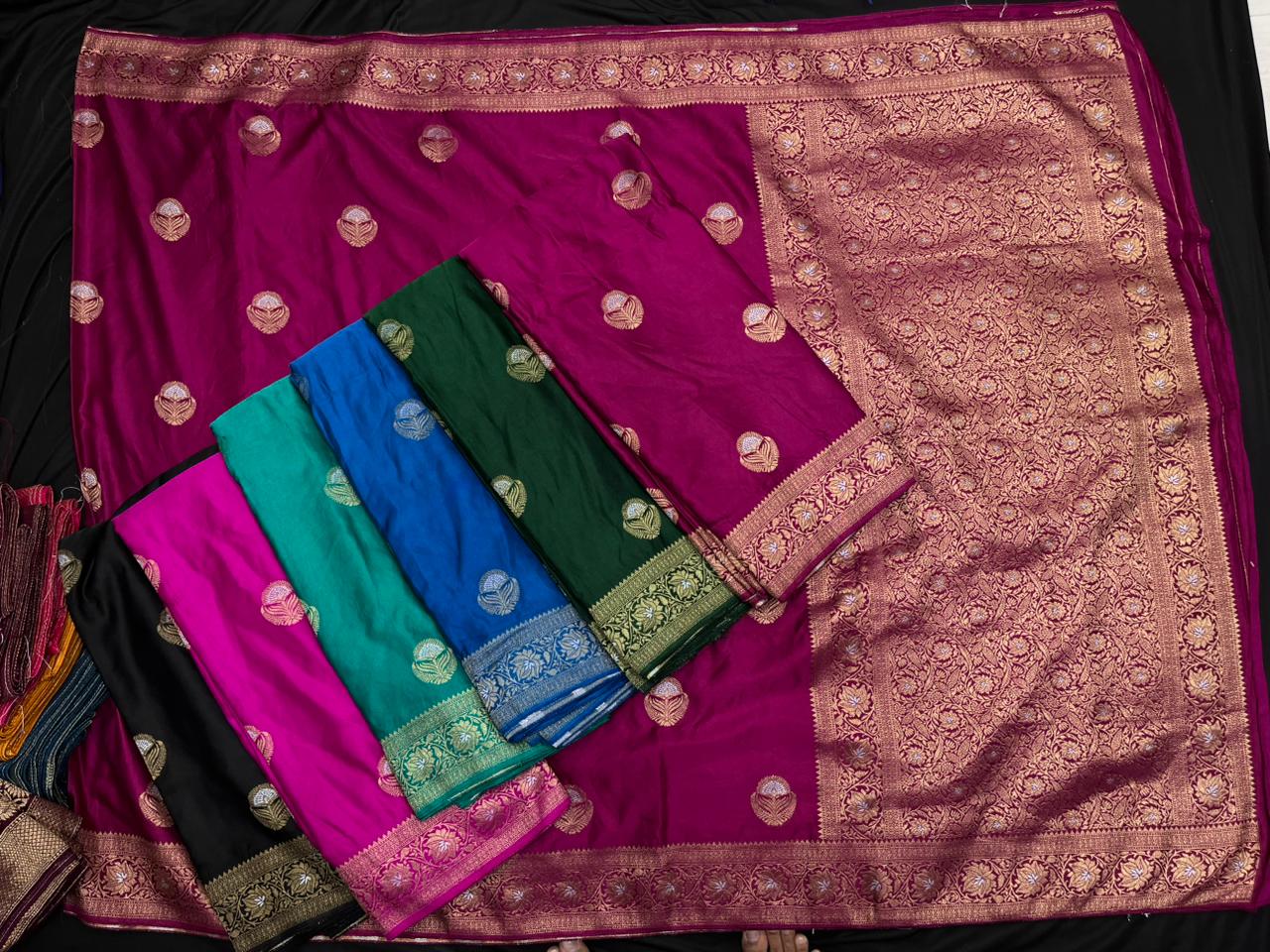 Fancy Mashru Satin Saree