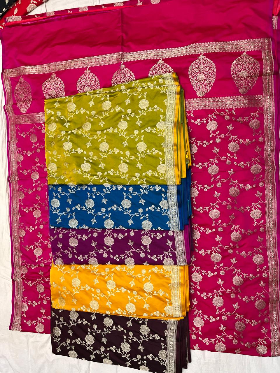 Banarasi Mashru Saree