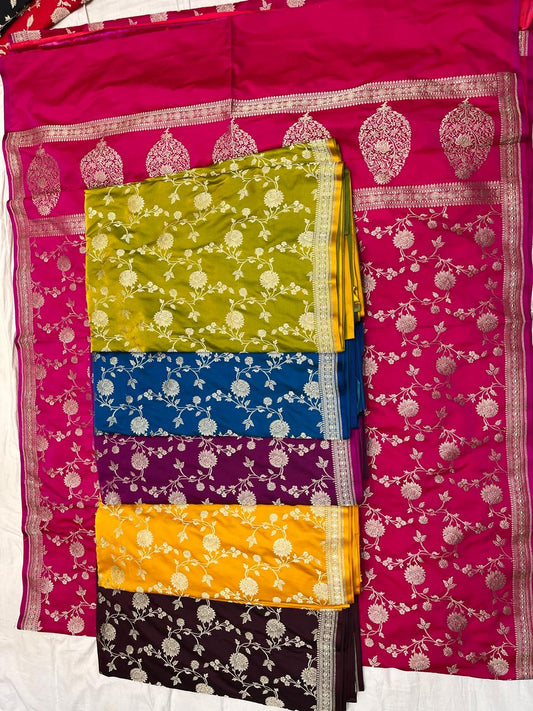 Banarasi Mashru Saree