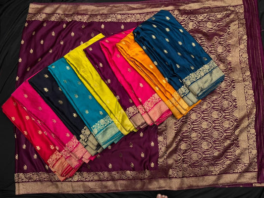 Fancy Mashru Satin Saree