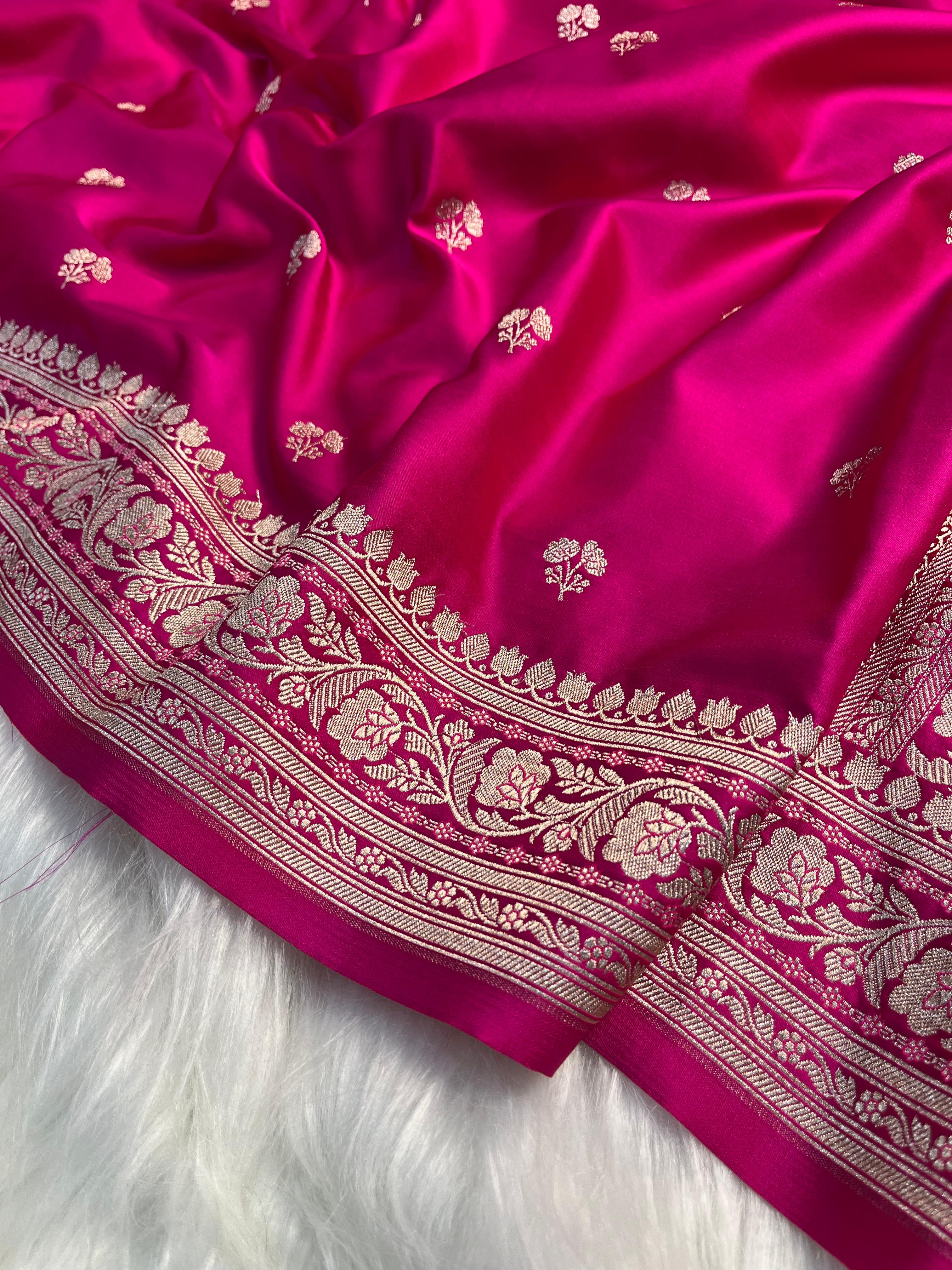 Red Mashru Satin MSS-004-RANI