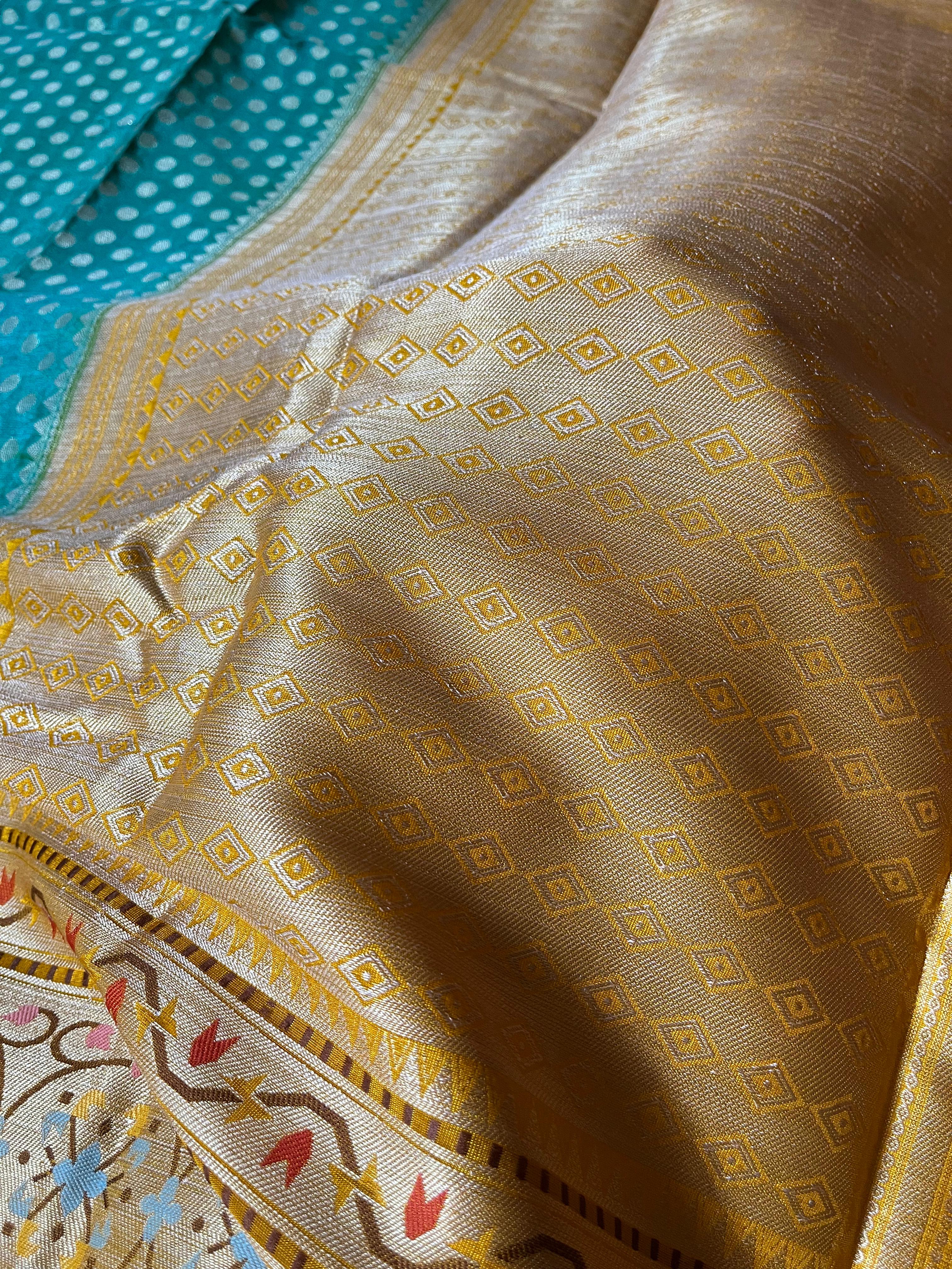 Palm Silk Buti PS-001-SEA-GREEN