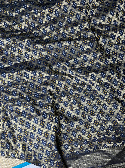 Banarasi Khaddi Georgette Saree