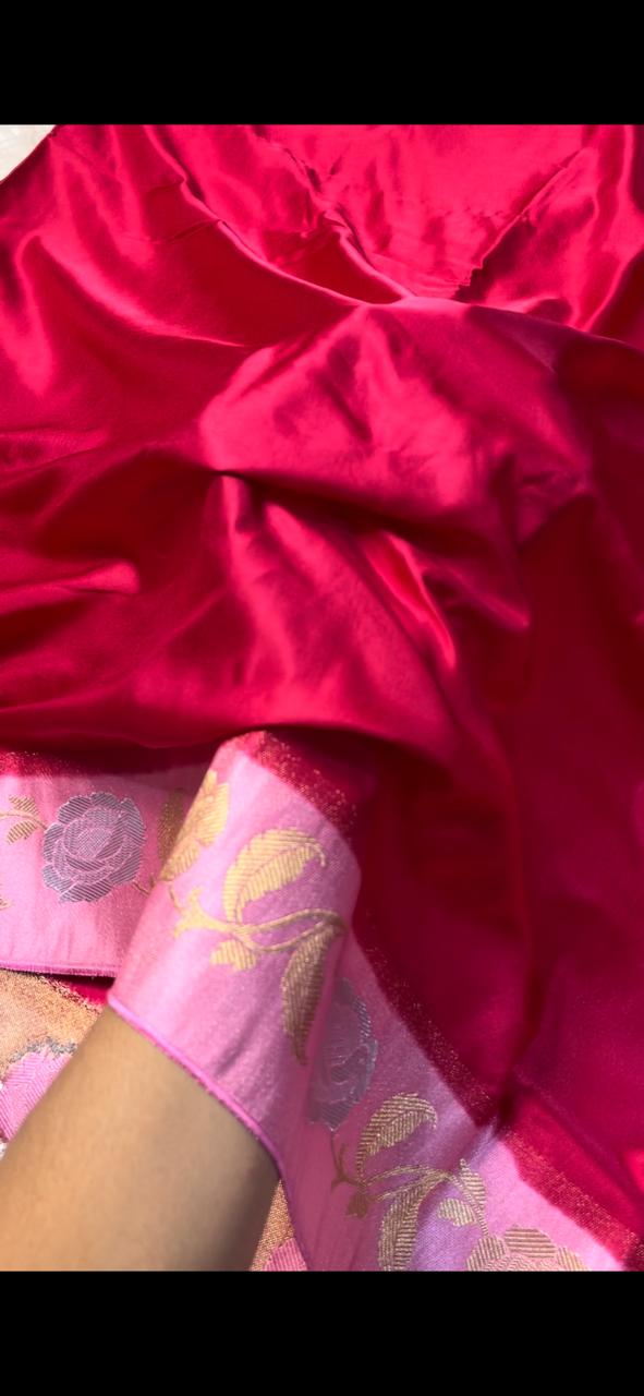 Red Mashru Satin MSS-003-RED