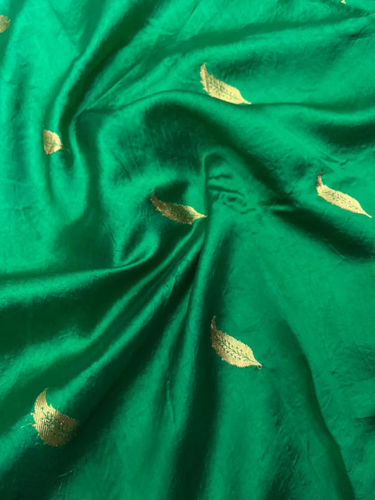 Pure handloom puna silk saree with kadua weave