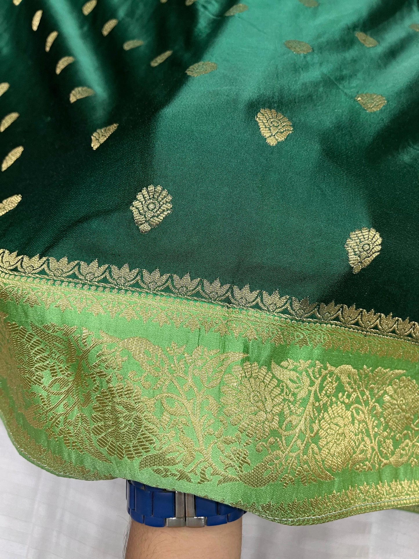 Banarasi Mashru Satin Saree