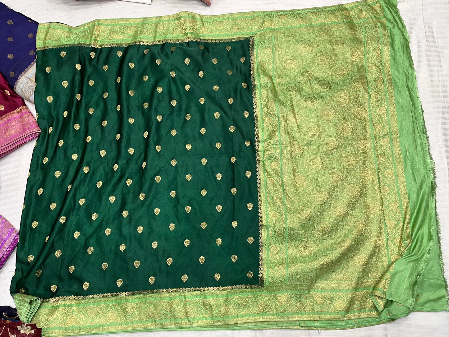 Banarasi Mashru Satin Saree