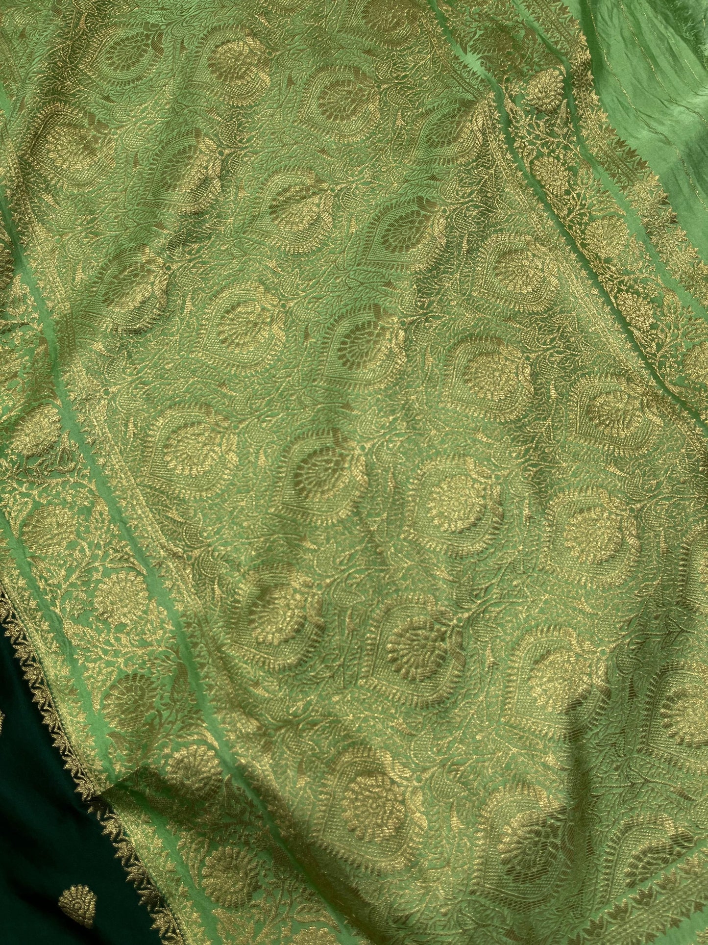Banarasi Mashru Satin Saree